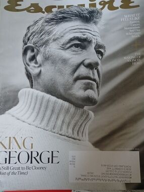 Esquire Single Issue Magazine October/November 2025 Vol.184 King George Clooney